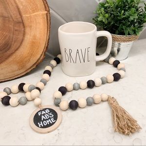Rae Dunn BRAVE Ceramic Coffee Mug